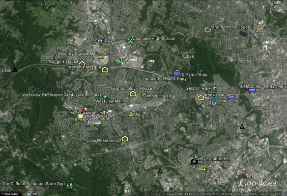 Incoming calls to voicemail do not provide location data.