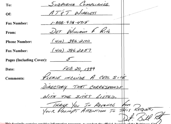 Fax - Subpoena - 2-20-00