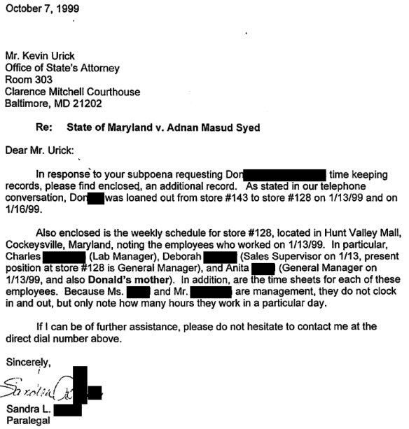 LensCrafters - October 7 Cover Letter