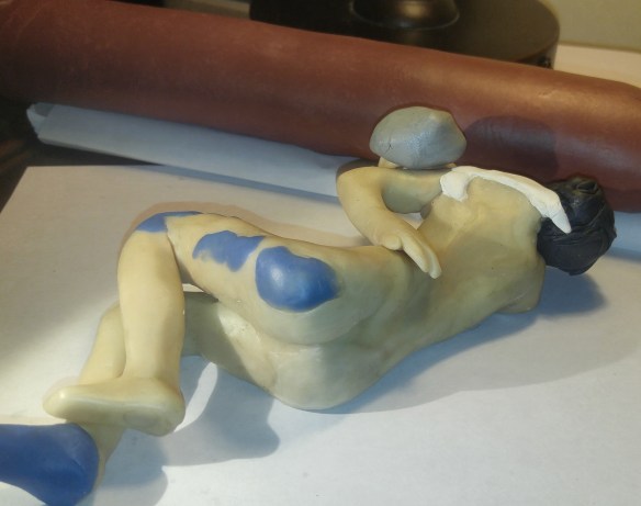 Crime Scene - With Log - Rear View